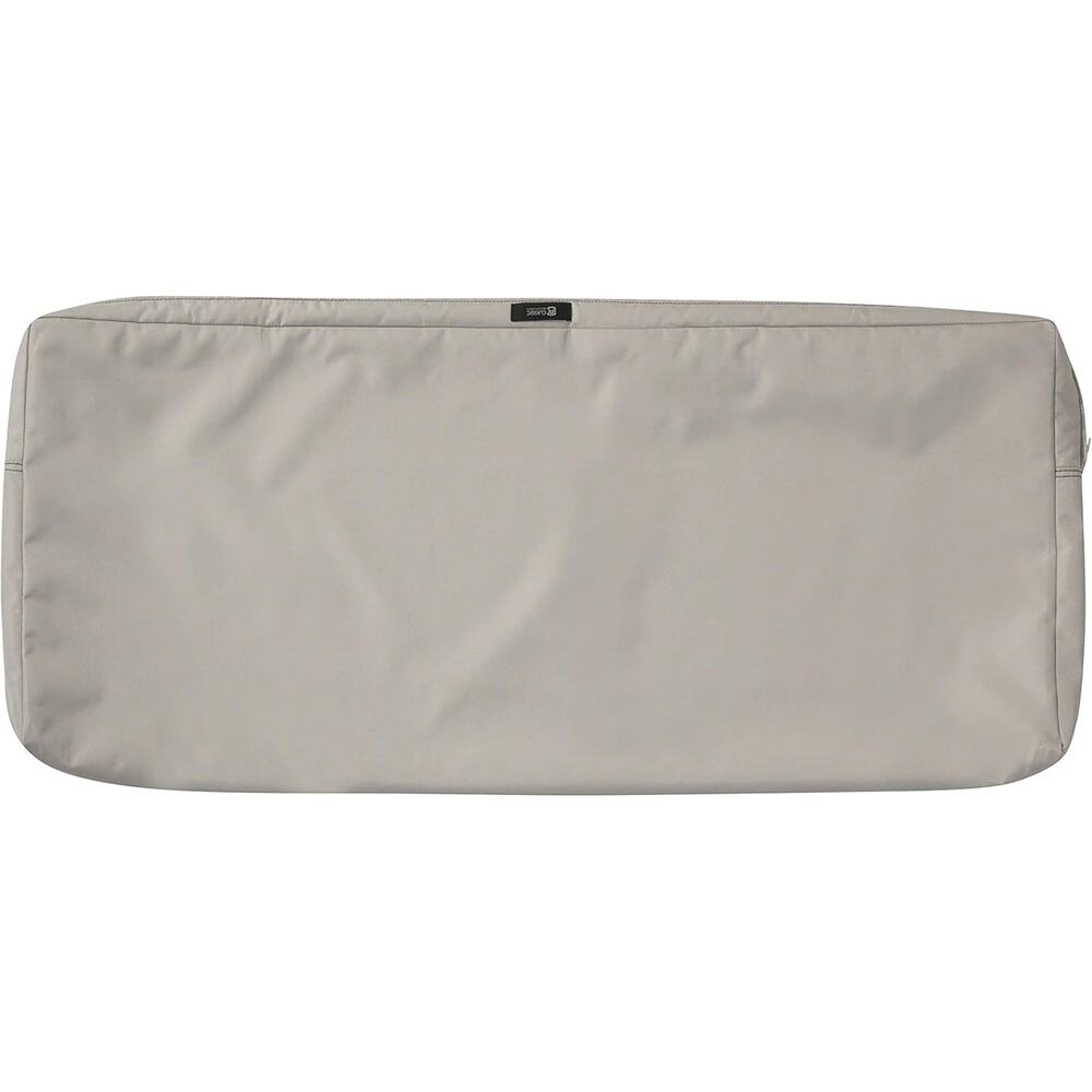 NWT Classic Accessories Ravenna Patio Bench/Settee Cushion Slip Cover,Mushroom